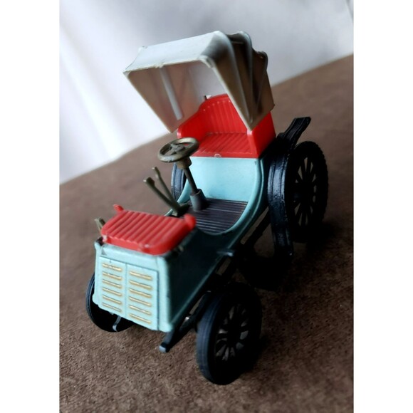 GAMA TOY DIECAST 2 Seater Light Blue Body Red Seat & White Canopy 1:46 W GERMANY - Picture 4 of 16